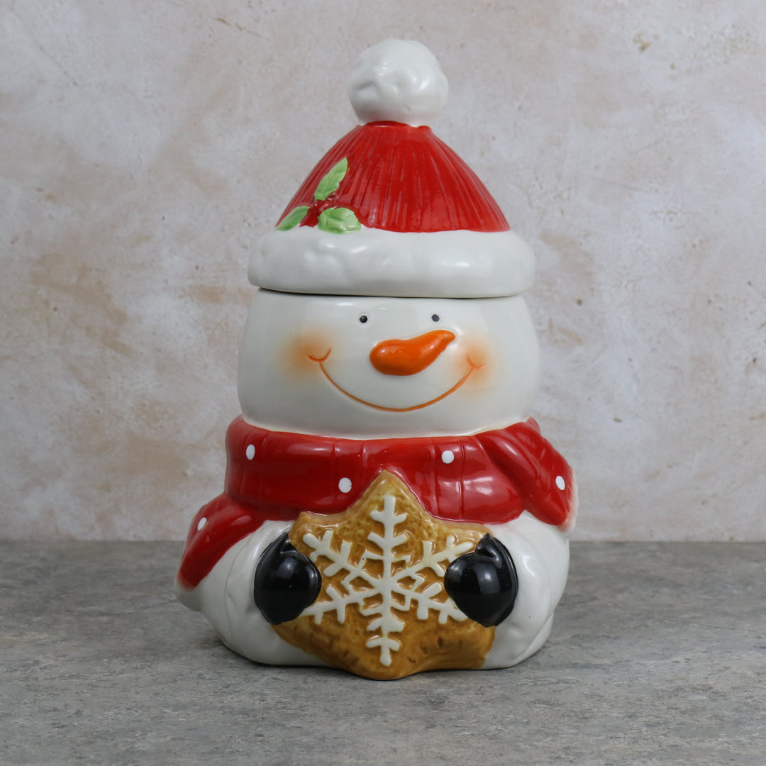 Snowman Cookie Jar