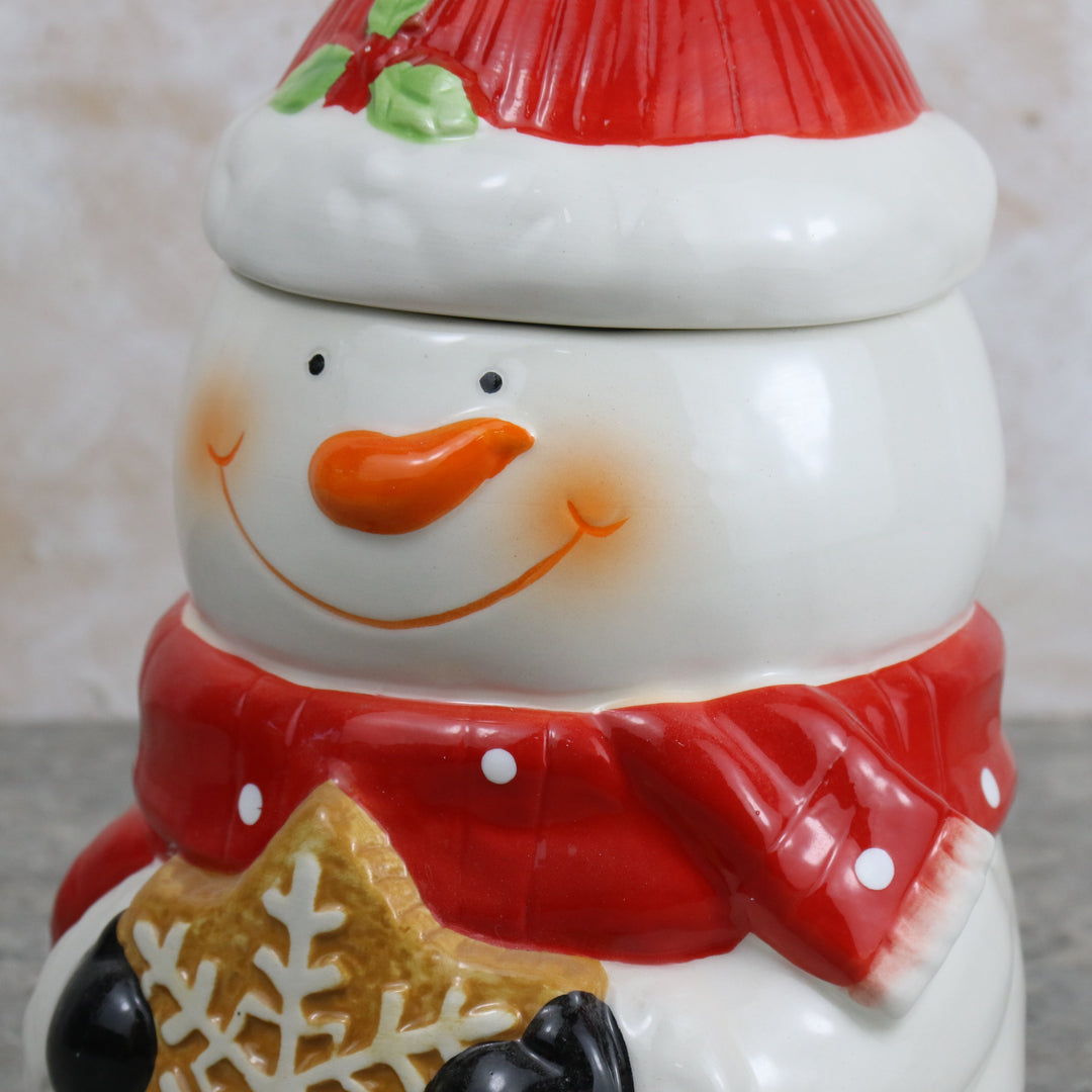 Snowman Cookie Jar