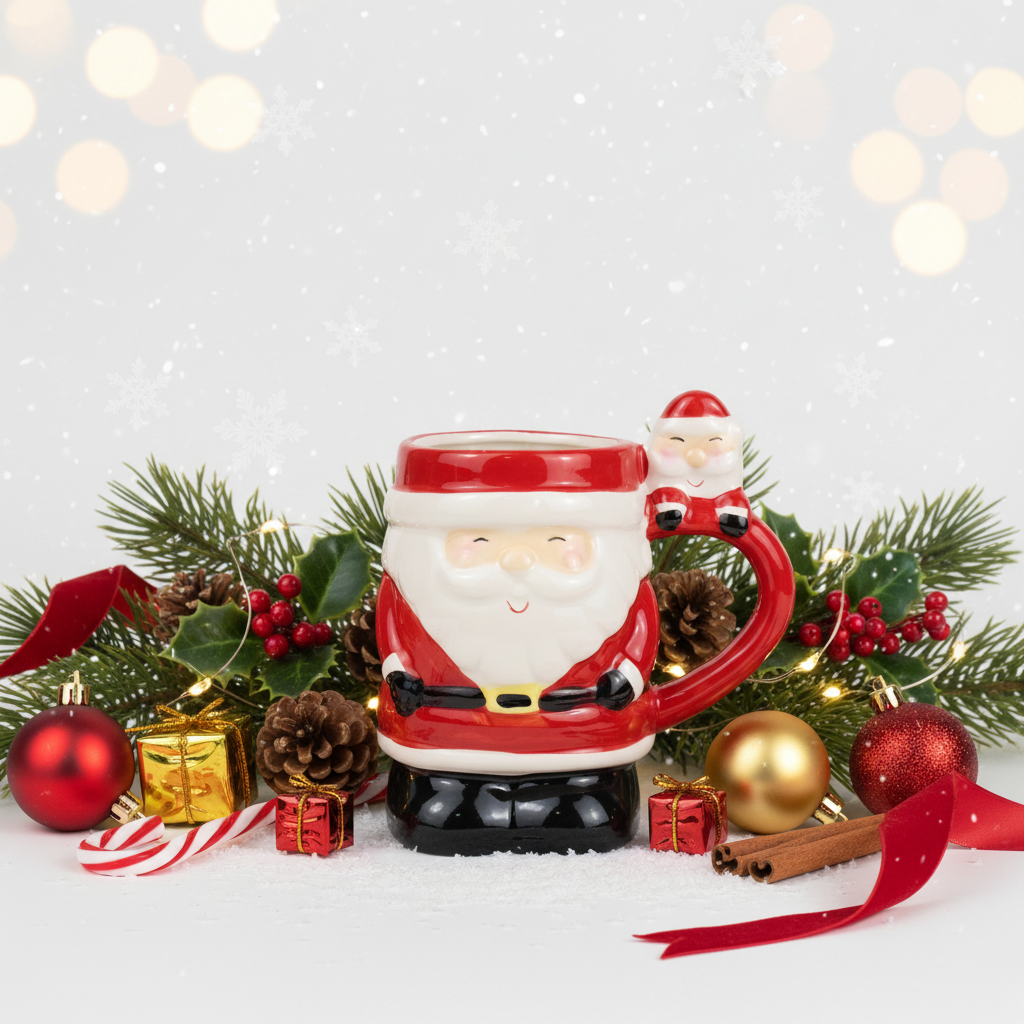 Santa & Santa Mug