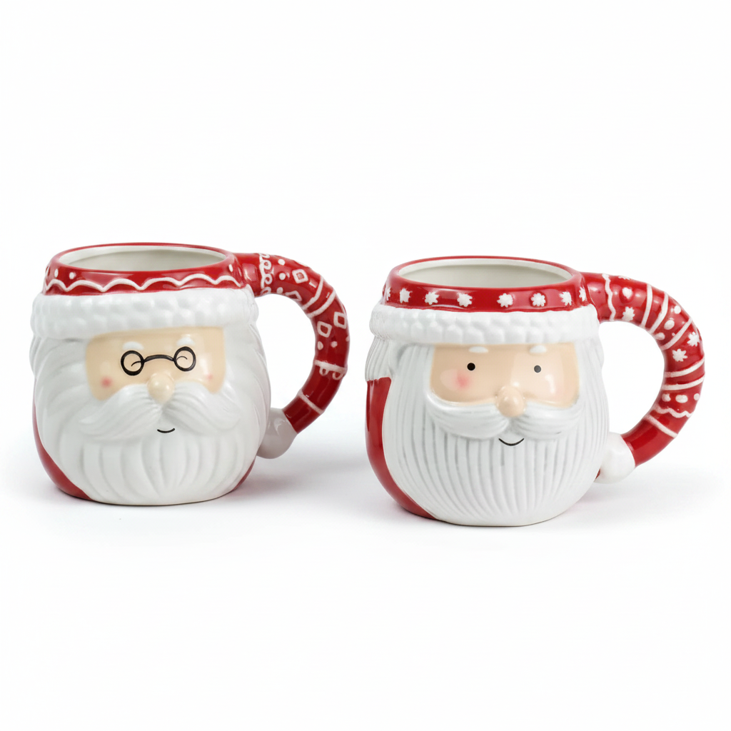 Henry & Elliot Santa Mug