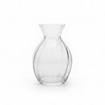 Load image into Gallery viewer, Clear Ribbed Glass Vase
