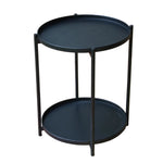 Load image into Gallery viewer, 2 Tier Metal Side Table
