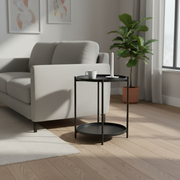 2 Tier Metal Side Table