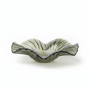 Wavy Glass Decorative Bowl