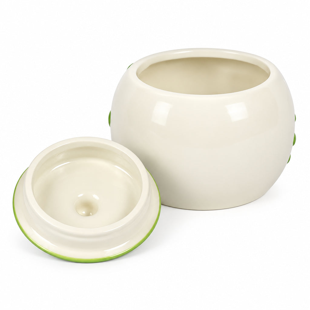 Citrus Orchard Round Jar