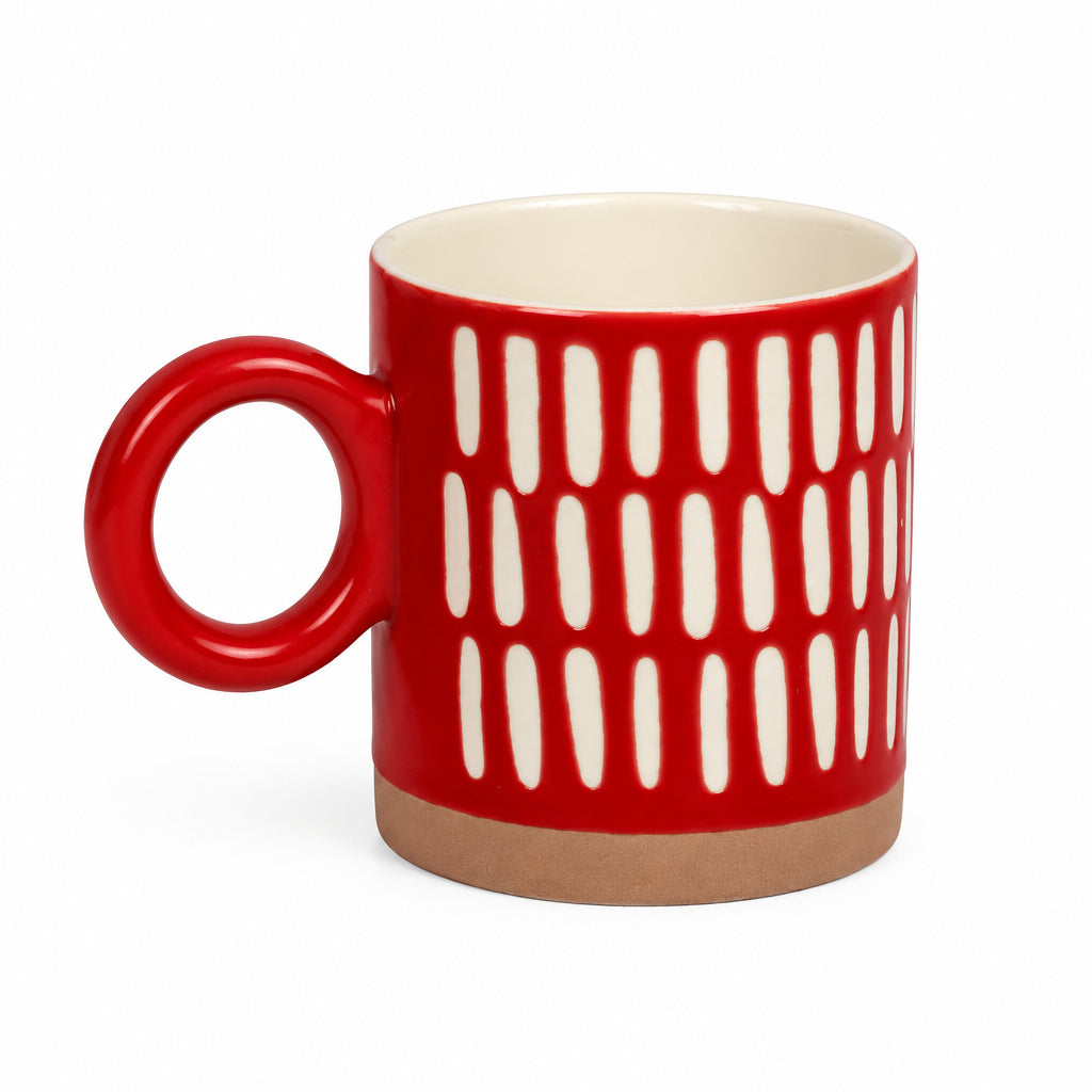 Crimson Rhythm Mug Collection