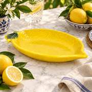 Sunlit Lemon Serving Platter