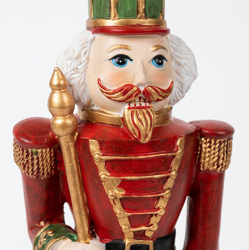 Burgundy Guard Nutcracker