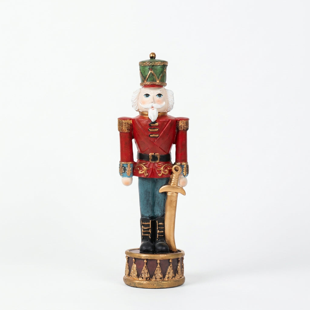 Golden Braid Guard Nutcracker