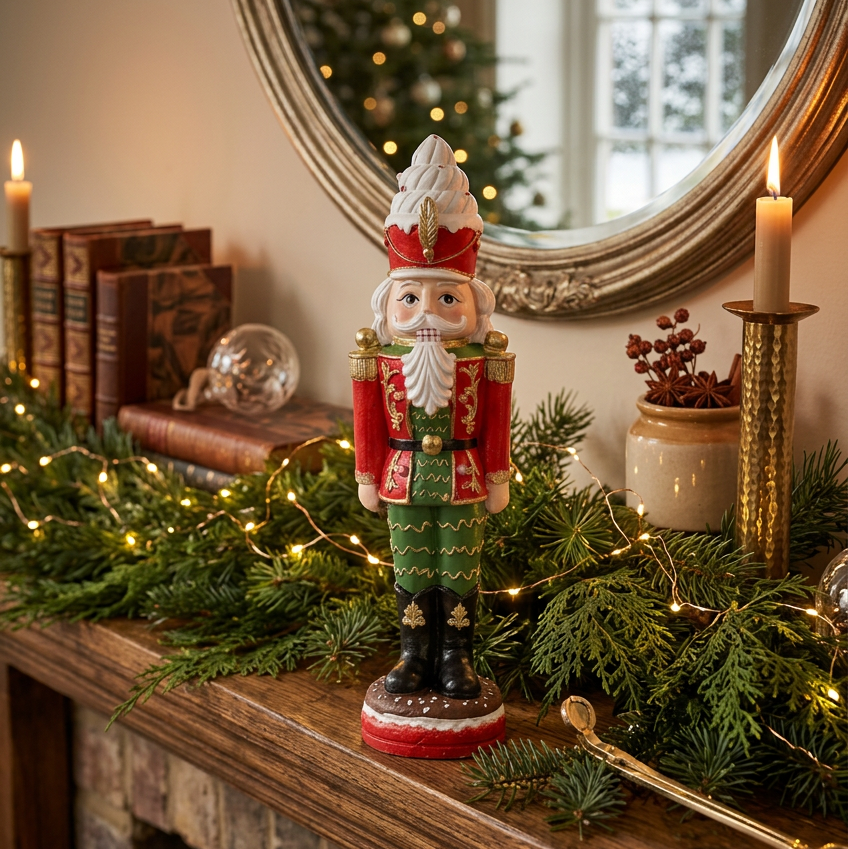 Royal Wreath Nutcracker