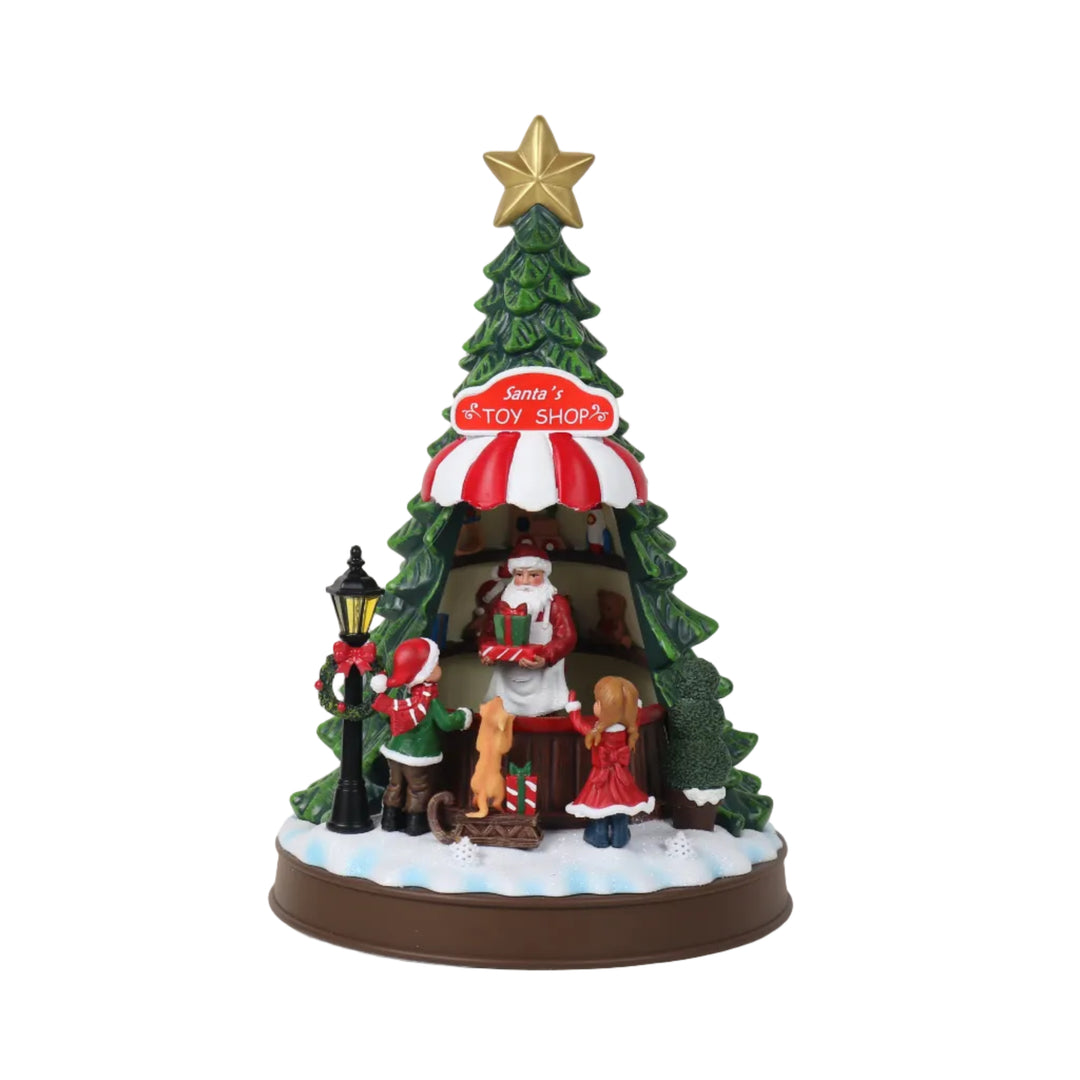 Tree Scene Light Ornament