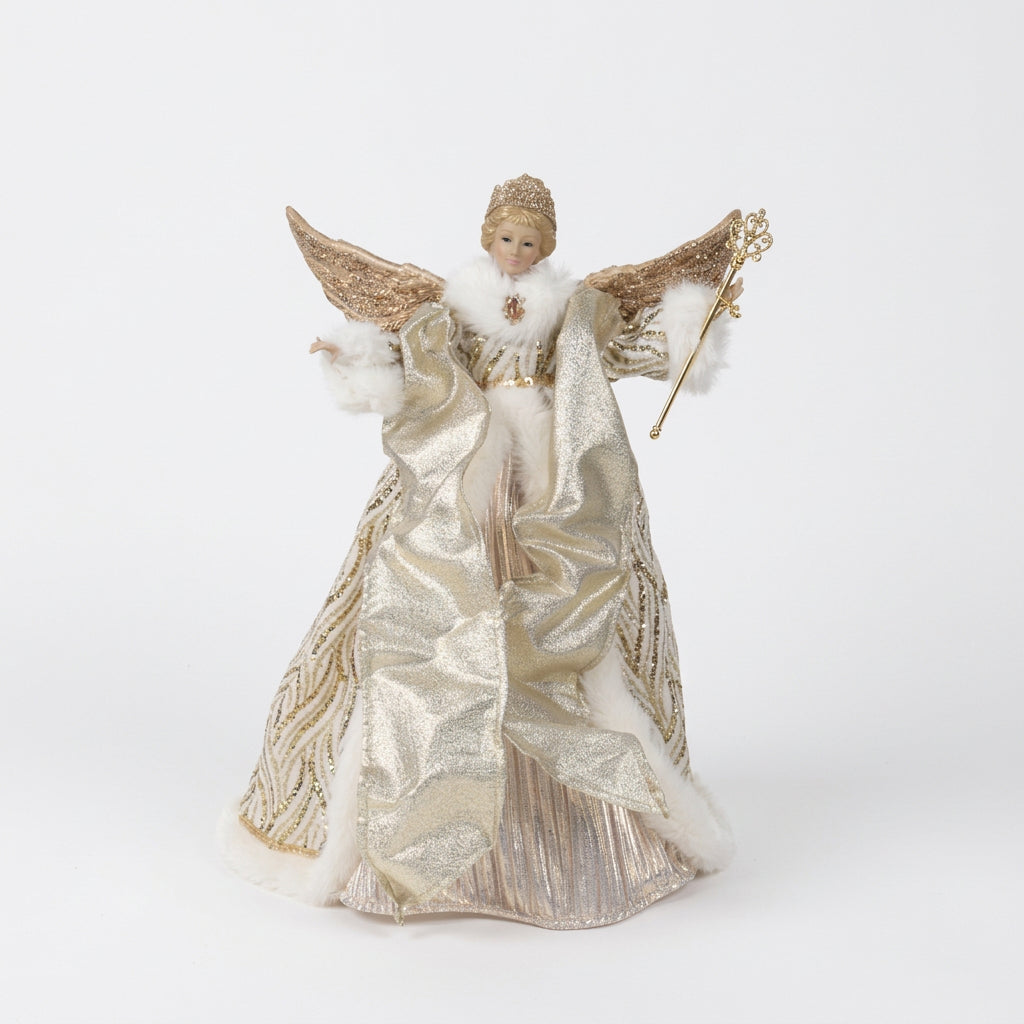 Golden Robe Angel Topper