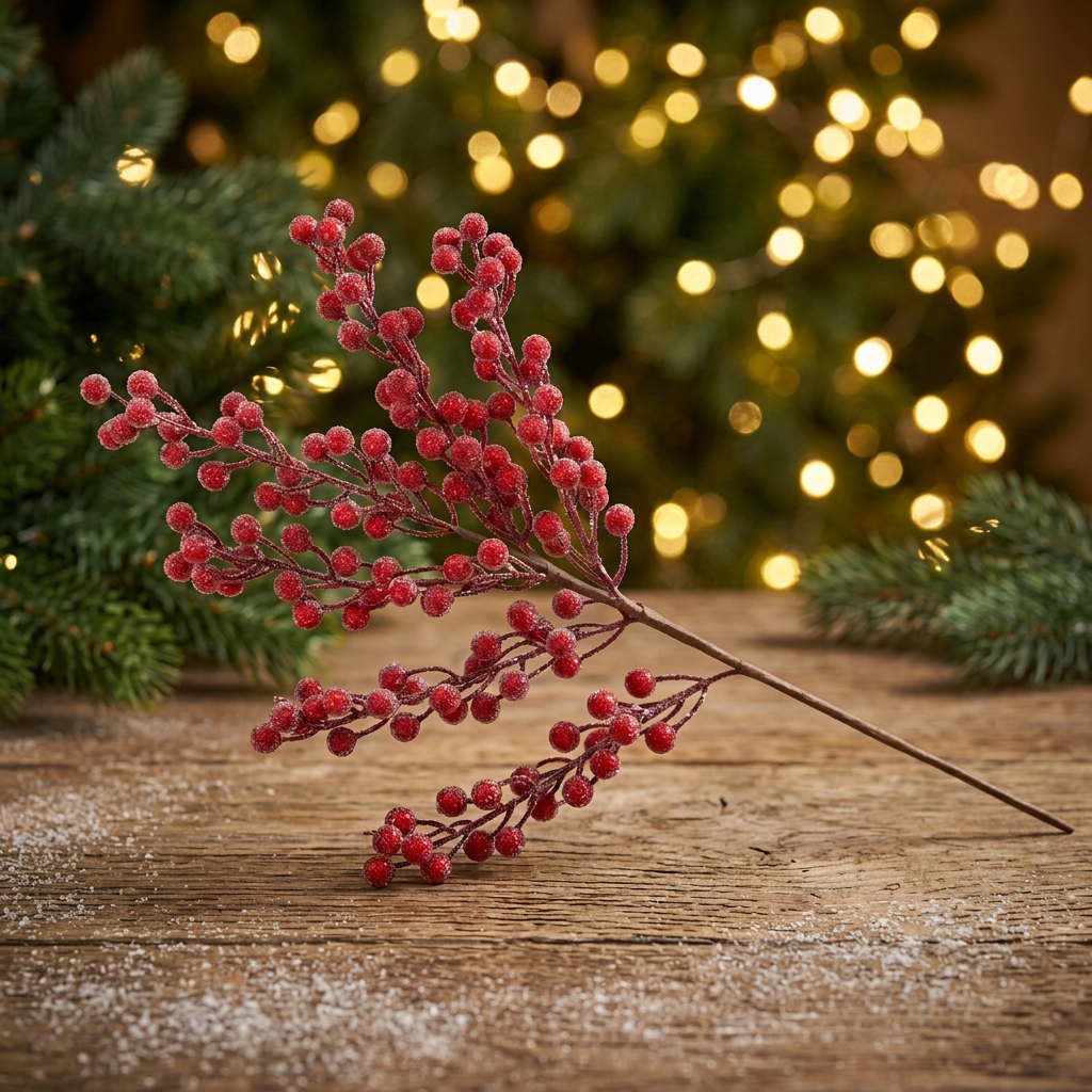 Frostkissed Cranberry Branch