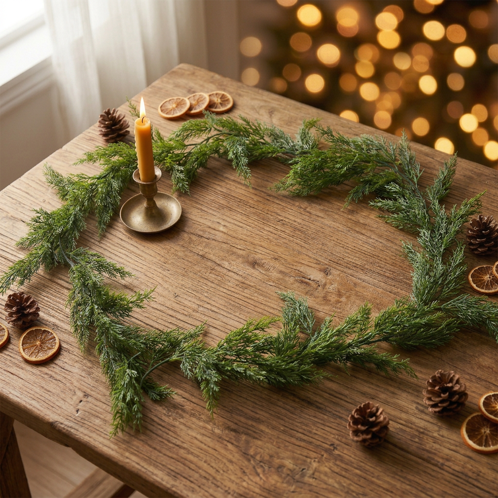 Feathery Fir Garland