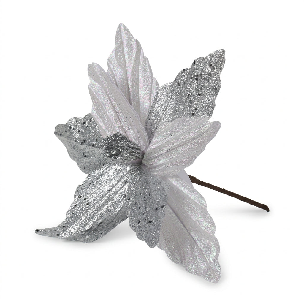 Metallic Poinsettia Bloom