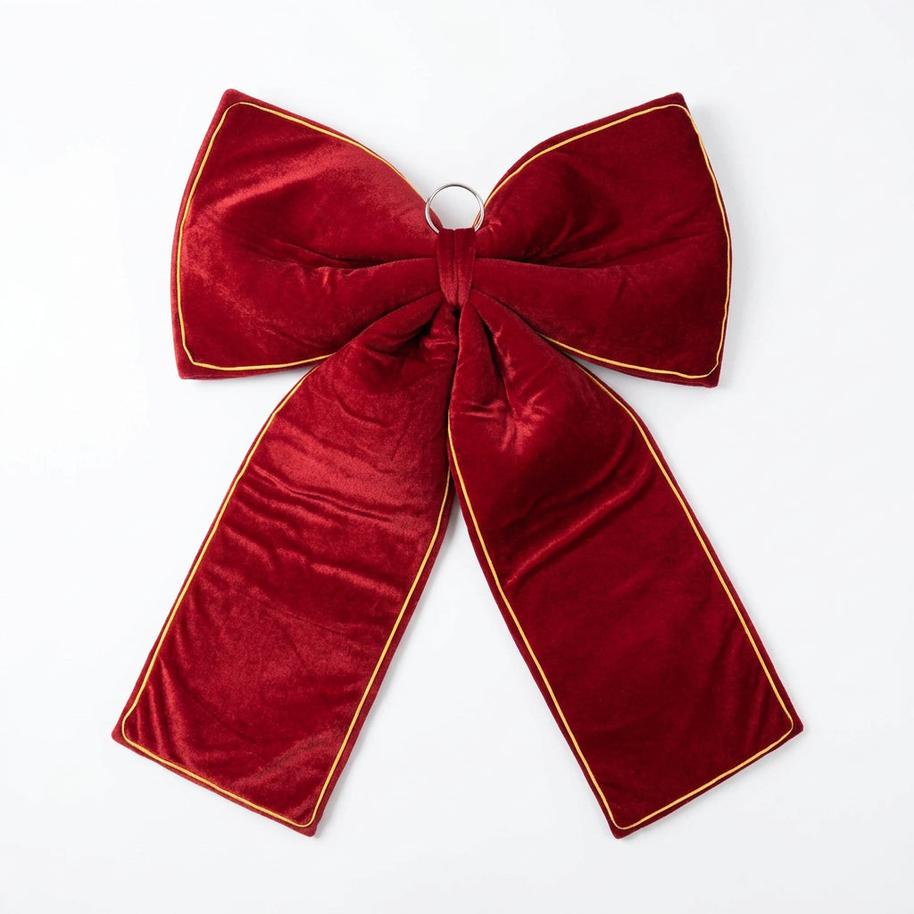 Scarlet Outline Light Bow