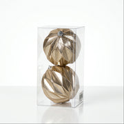 Golden Petal Globe Pair