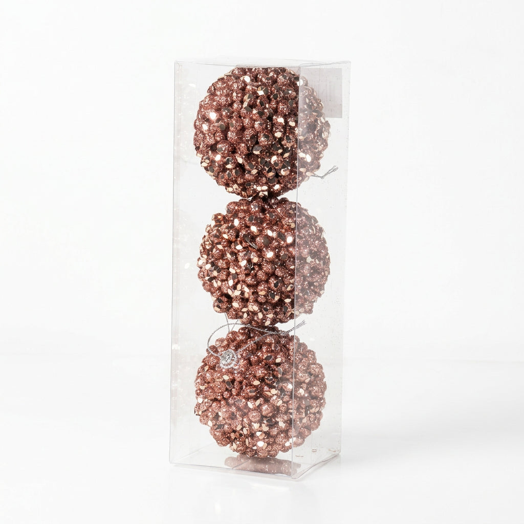 Rosegold Berry Bead Baubles