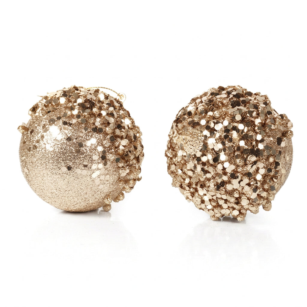 Champagne Jewel Cluster Baubles