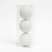 White Pearl Bead Baubles