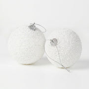 White Pearl Bead Baubles