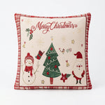 Load image into Gallery viewer, Festive Patchwork Cushion Cover
