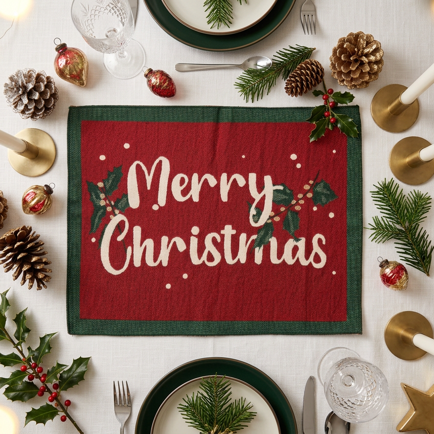Merry Nutcracker Table Mats