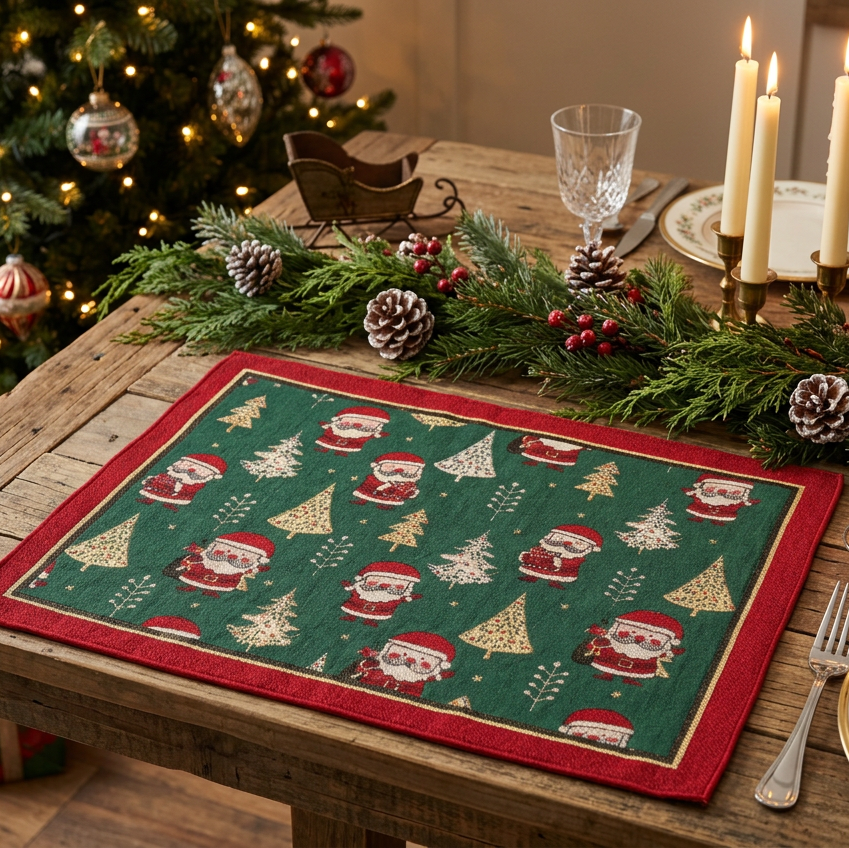 Merry Nutcracker Table Mats