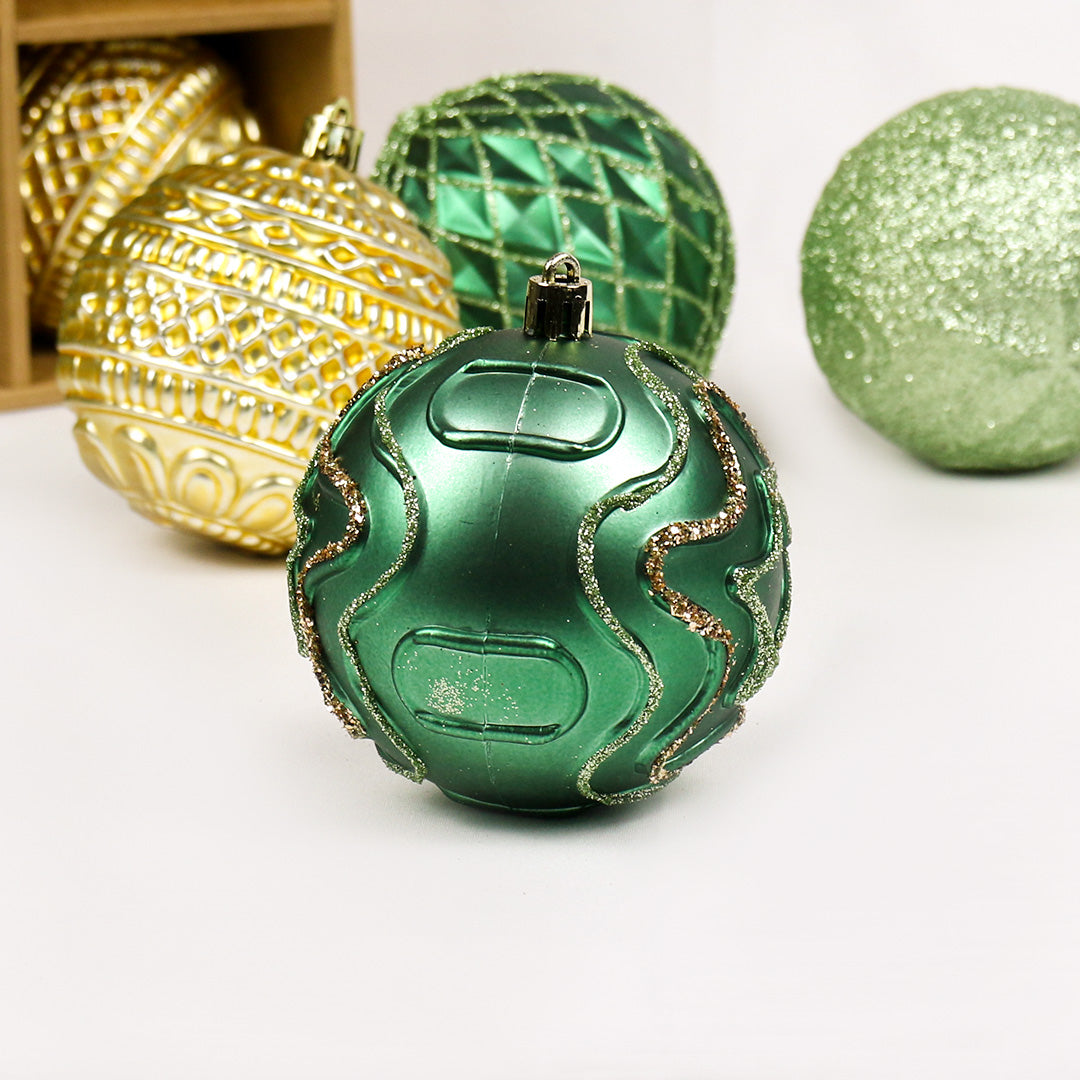 8cm 16pc mix pack - green 128, red 128  BA018