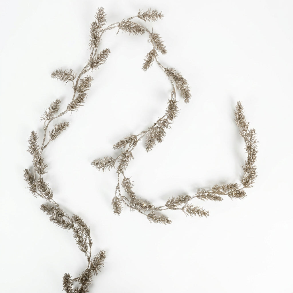 Golden Fern Foliage Garland