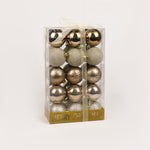 Load image into Gallery viewer, 6cm 30pc bauble pack - c/gold BA056
