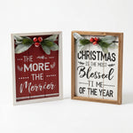 Load image into Gallery viewer, Christmas Greeting Plaque
