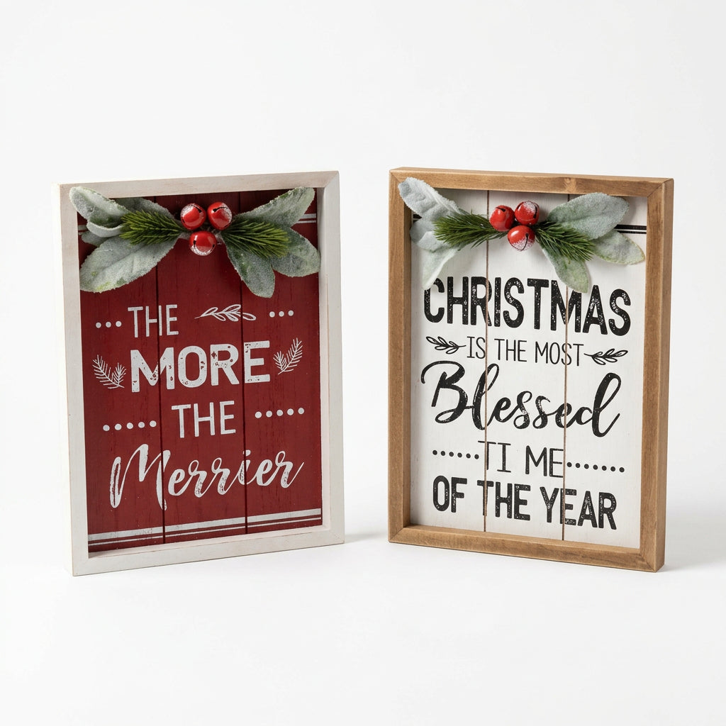 Christmas Greeting Plaque
