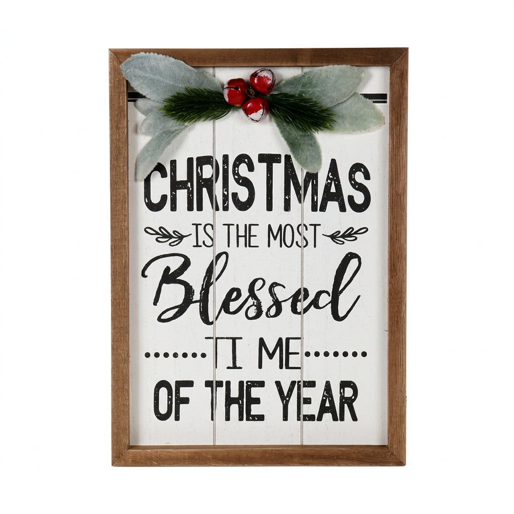 Christmas Greeting Plaque