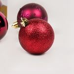 Load image into Gallery viewer, 6cm 30pc bauble pack - maroon BA059
