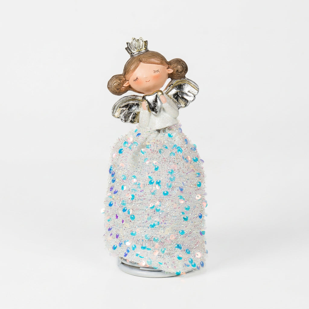 Sparkling Angel Light Ornament