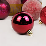Load image into Gallery viewer, 6cm 30pc bauble pack - maroon BA059
