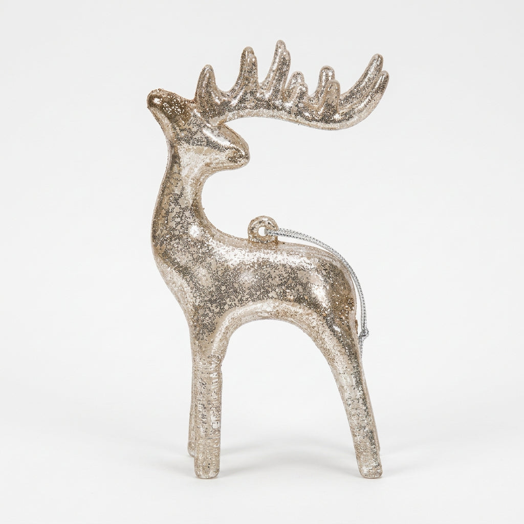 Golden Antler Hanging Deer