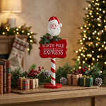 Load image into Gallery viewer, North Pole Express Sign
