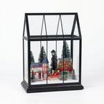 Load image into Gallery viewer, Village Window Glass Lantern
