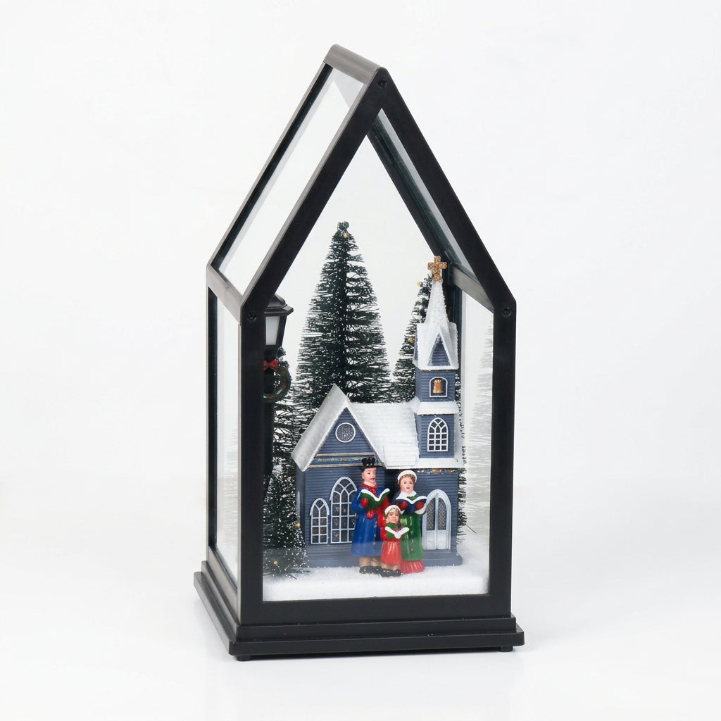 LED Christmas Glass House