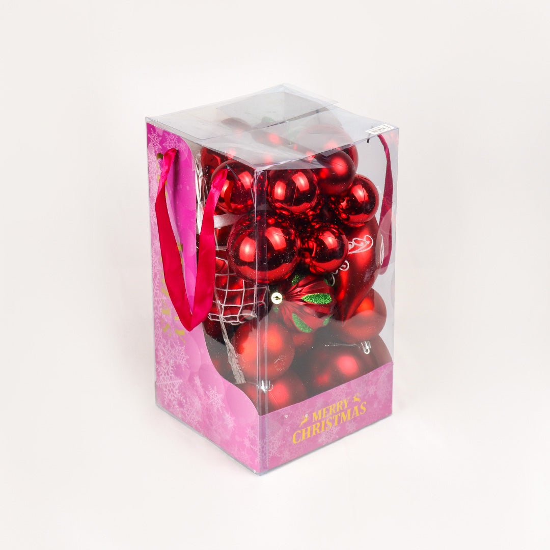 BA025 Mix pack 40pc 5-10cm - red 120, r/gold