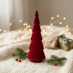 Load image into Gallery viewer, Crimson Velvet Cone Tree
