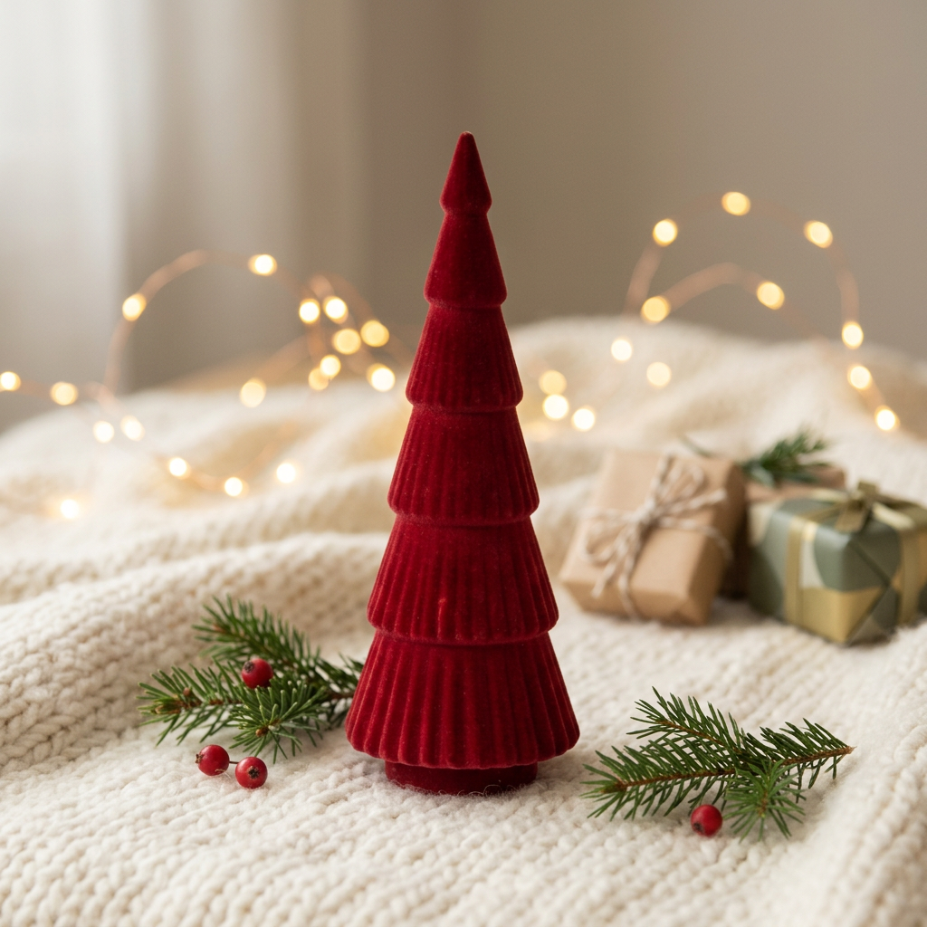 Crimson Velvet Cone Tree