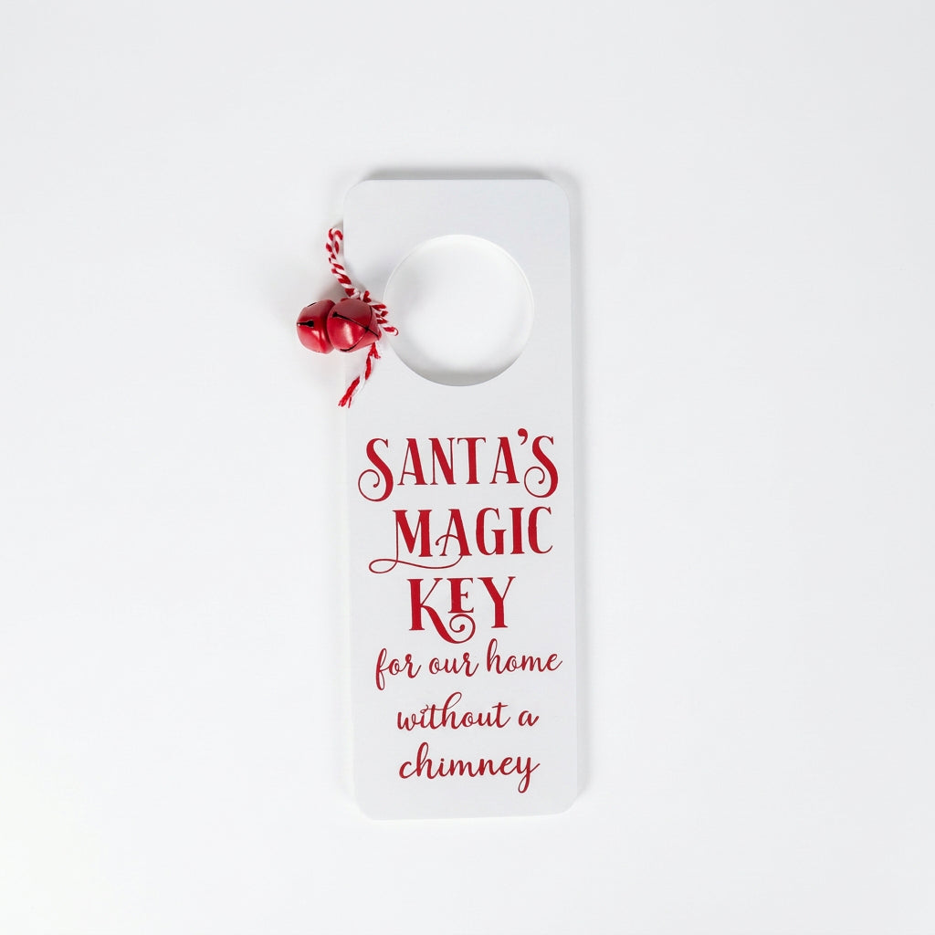 Santa Magic Key Sign