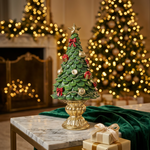 Load image into Gallery viewer, Golden Pot Christmas Tree
