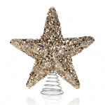 Load image into Gallery viewer, Golden Glitter Star Topper
