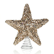 Golden Glitter Star Topper