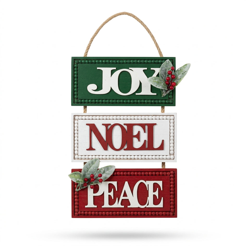 Joy Noel Peace Sign