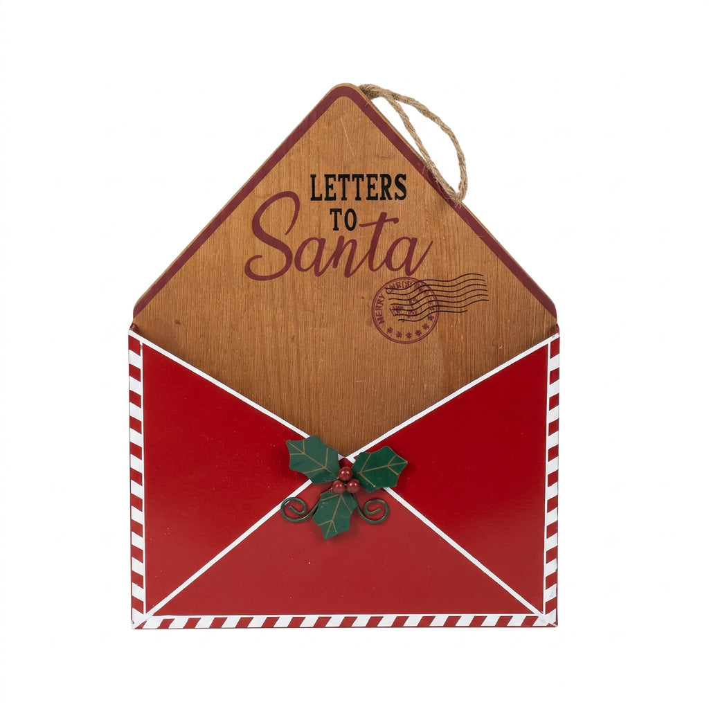 Santa Letter Envelope Plaque